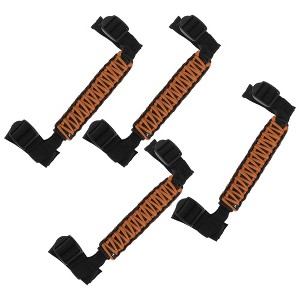 Unique Bargains Roll Bar Grab Handles for Jeep Wrangler 2024-2025 Nylon PVC 4 Pcs - 1 of 4