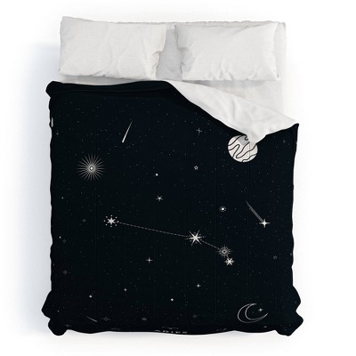 Cuss Yeah Designs Arie Star Constellation Comforter Set - Deny Designs