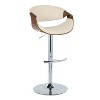 Set of 2 Symphony Adjustable Barstools with Footrest - LumiSource - 3 of 4