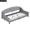 YONWAY  Daybed, Modern Luxury Tufted Button Daybed Stable and durable bed frame, Easy to assemble, For Adults Or Teenagers - 2 of 4