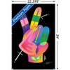 Trends International Jason Naylor - Peace Sign Hand Unframed Wall Poster Prints - 3 of 4