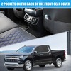 Unique Bargains Front Rear Seat Protector Pads for GMC Sierra 1500 5 Pcs - 3 of 4
