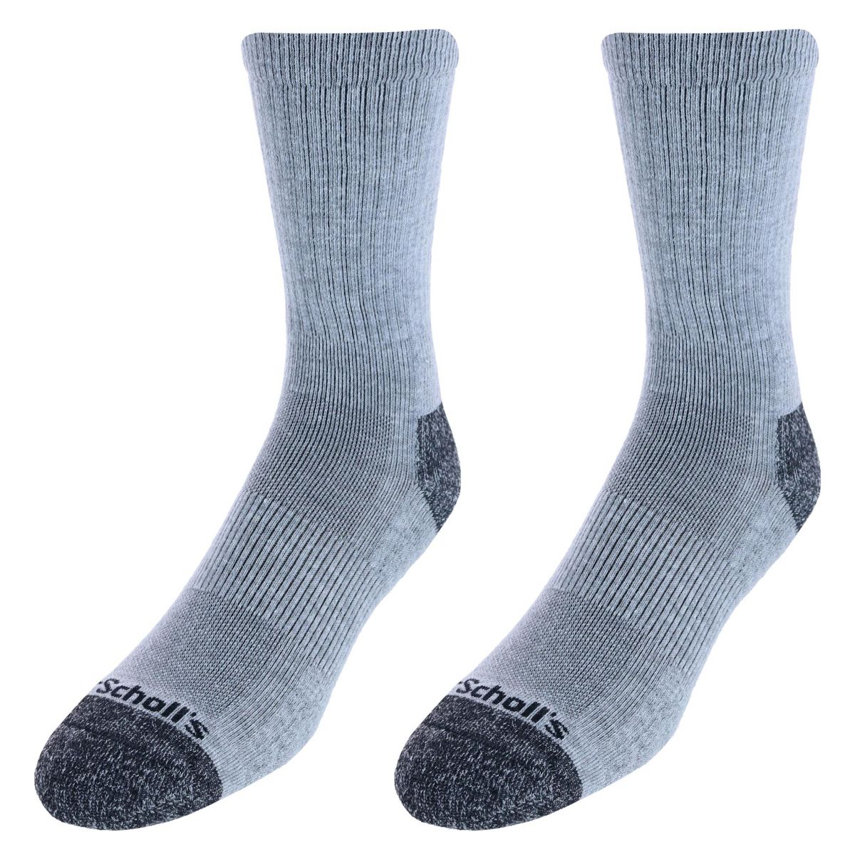 Dr. Scholl's Men's Crew Compression Work Socks (2 Pair Pack) - thumbnail 6