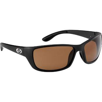 Flying Fisherman Maverick Polarized Sunglasses - Black/amber : Target