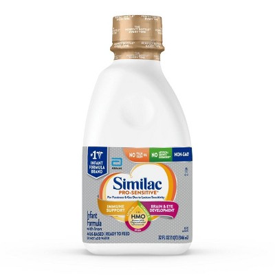 Similac Pro-Sensitive Non-GMO Infant Formula with Iron Ready-to-Feed - 32 fl oz