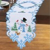 Collections Etc Charming Snowman Table Topper - 2 of 3