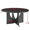 ALEXOUN Coffee Table – MDF, 330 lbs Load, Sleek Veneer, Easy-Clean Surface – Living Room & Office Centerpiece for Families - 3 of 4