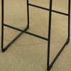 Ridstar Set of 2 Counter Height Stools For Dining Room & Counter-Brown - 3 of 4