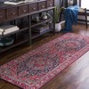 Hauteloom Pauline Red Medallion Performance Rug - 2 of 4
