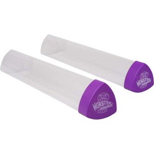 Playmat Tube - Monster Protectors Prism-Shaped Play Mat Tube (Purple) - Won't Roll  Easy in and Out Design (2 Pack) - 1 of 4