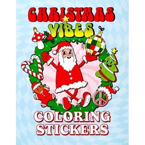 Christmas Vibes Coloring Stickers - by  Editors of Thunder Bay Press (Paperback) - 1 of 4