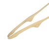 Unique Bargains Food Tongs Pointed Head Food Tong Stainless Steel Design Dishwasher Safe Stainless Steel 10 Inch 1Pcs - 3 of 3