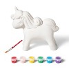 Paint-Your-Own Ceramic Unicorn Kit - Mondo Llama™: Painting Kit with Brush & Paint, Ceramic Animal Craft for Ages 8+ - 2 of 4
