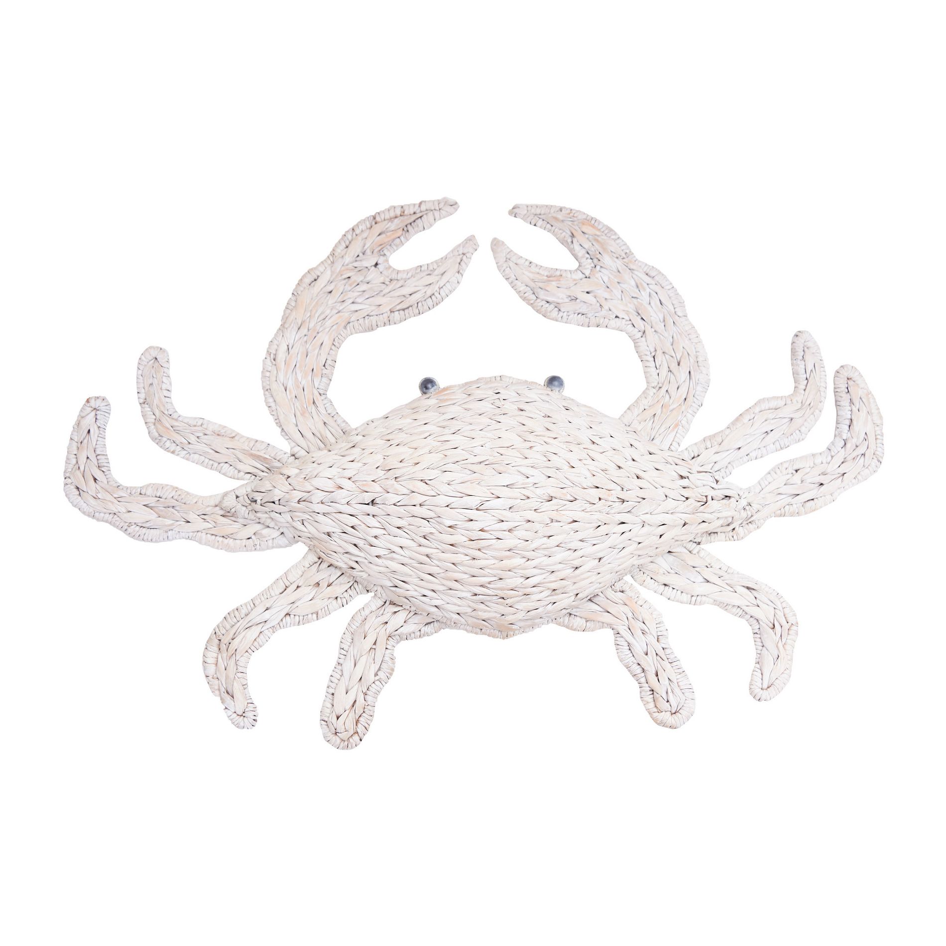 Beachcombers Woven Crab Wall Decor