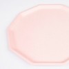 Meri Meri Pink Decagon Compostable Dinner Plates (Pack of 8) - 3 of 3