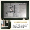 CAVINAS Bathroom Mirror,Modern Floating Design Wall Mirror with Beveled Edge,Decorative Mirror for Vanity - 4 of 4
