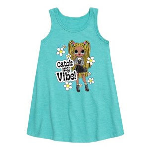 - LOL Surprise! - Catch My Vibe Graphic Sleeveless Aline Dress - 1 of 3