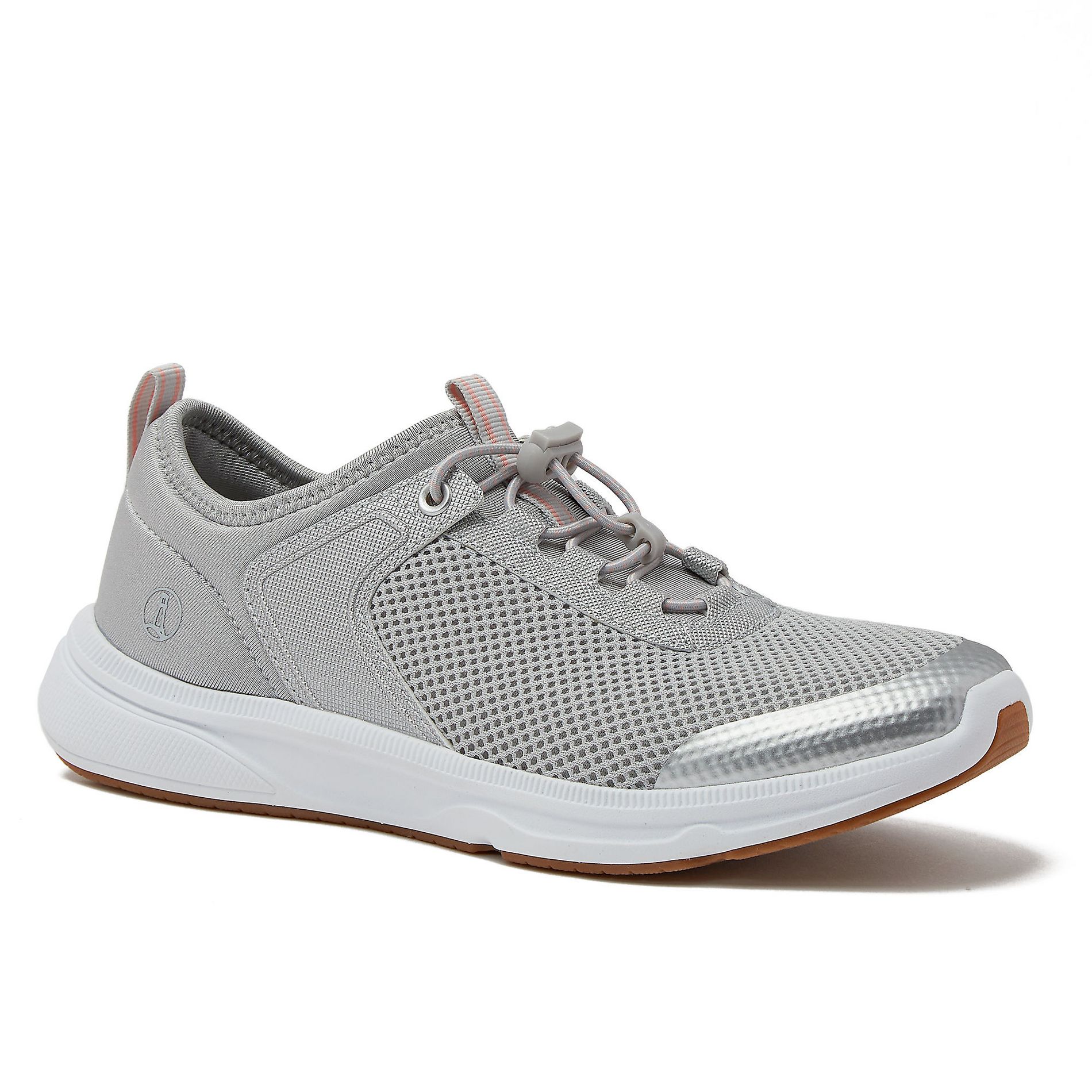 Lands' End Women's Sneaker Water Shoes - 7.5 - Silver