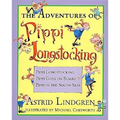 The Adventures of Pippi Longstocking - by  Astrid Lindgren (Hardcover)