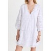 Women's Eyelet Mini Dress - Club Monaco - 4 of 4
