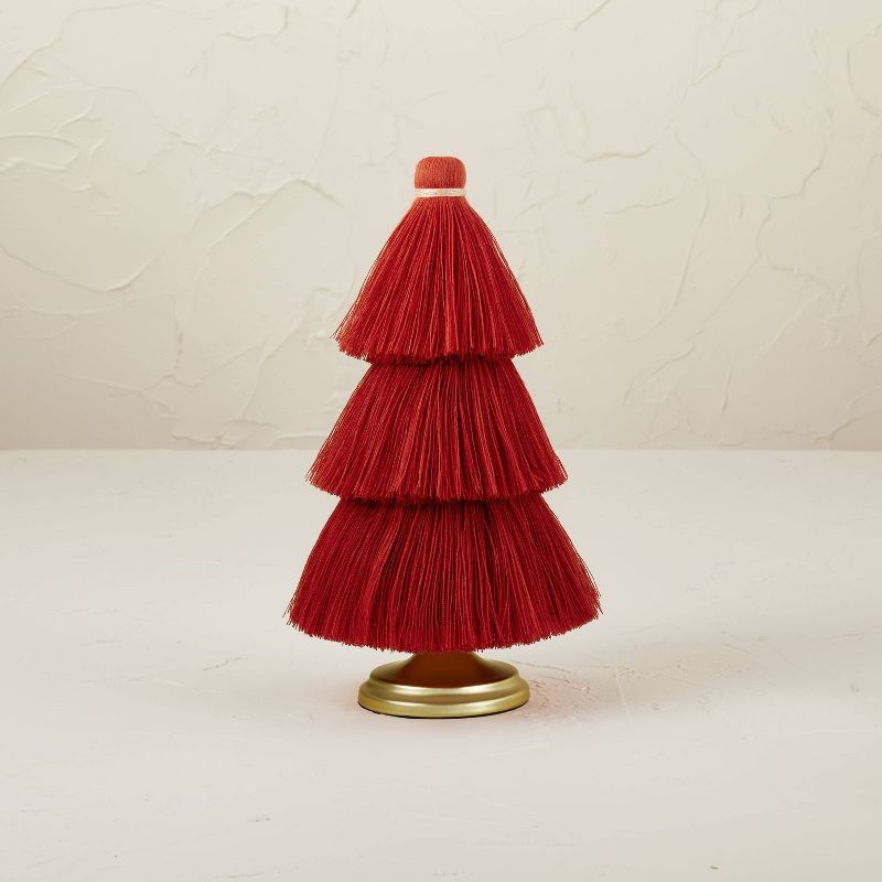 Small Red Tassel Tree - Opalhouse&#8482; designed with Jungalow&#8482;, 1 of 7