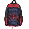 Marvel Comics Spider-Man Miles Morales 17" Backpack Laptop Travel Book Bag Padded Back Adjustable Strap Bungee Cord Multicoloured - 2 of 4