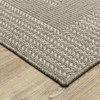 Captiv8e Designs Callan Classic Tonal Border Gray/Light Gray Area Rug - 3 of 4