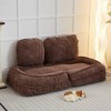 XINGHANZHENXUAN Lazy Sofa Couch, Human Dog Bed, 5 Adjustable Position, Sit, Sleep, Fold, Put in Bedroom, Living Room - 4 of 4