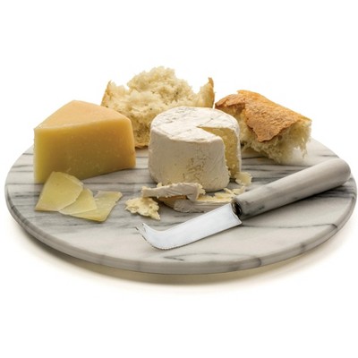 Mercer41 Albertin  Marble Cheese Board and Knife