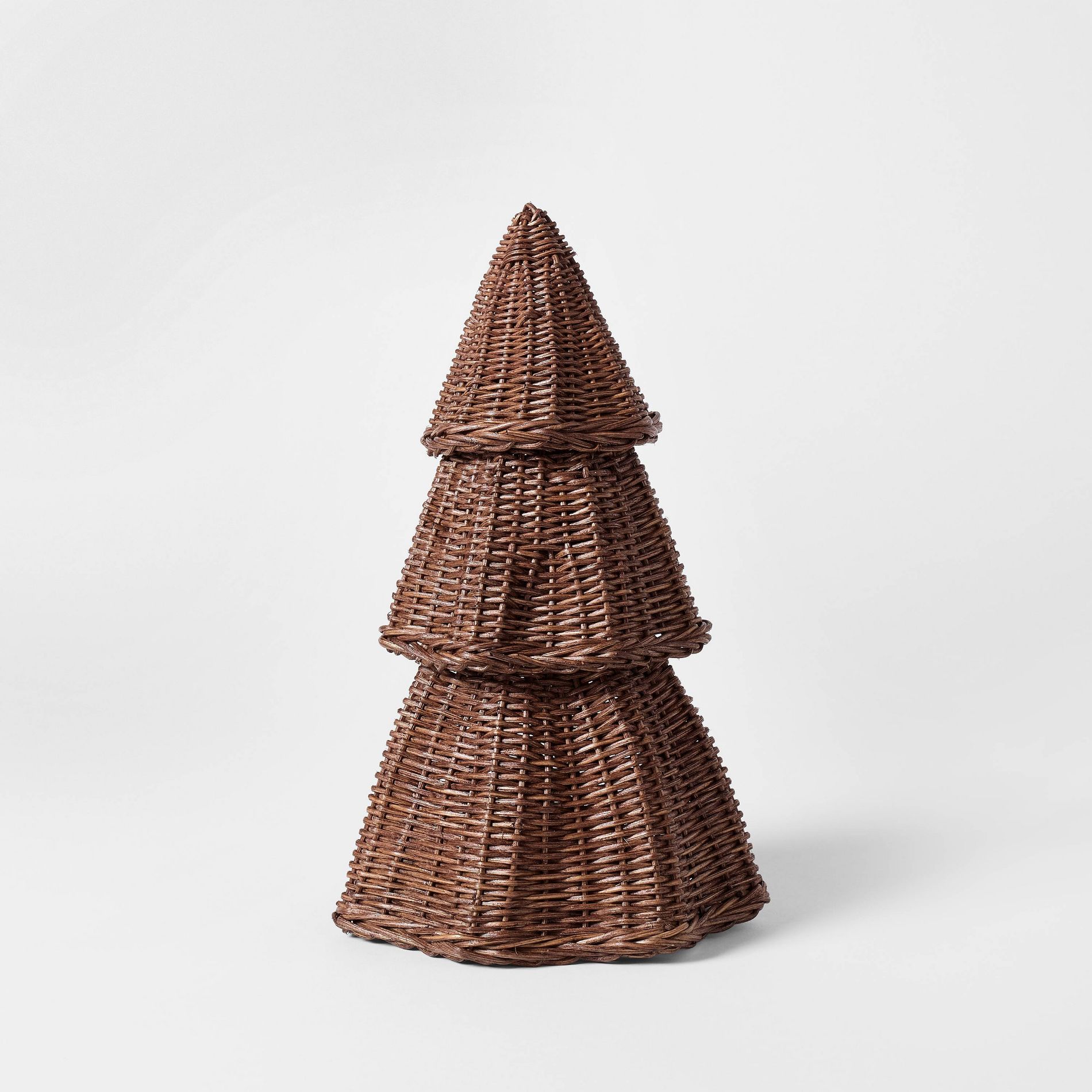 Medium Scalloped Rattan Christmas Tree - Threshold™ designed with Studio McGee