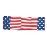 C&F Home 13" x 72" Stars and Stripes July 4th Table Runner