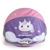 Mambobaby Sunny Navigator Baby Pool Float with Canopy Novelty Float - Unicorn Pink - 2 of 4