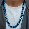 Crucible Men's 14mm Curb Chain Stainless Steel Necklace 28" - 4 of 4