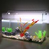 Unique Bargains Plastic Aquarium Fish Tank Decorations Artificial Water Plants Grass Red 14.17" 1 Pc - 2 of 4