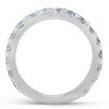 Pompeii3 1.90 Ct Diamond Wedding Ring 10k White Gold - 2 of 4