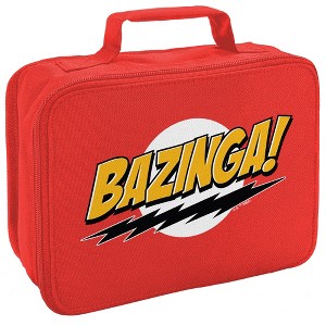 The Big Bang Theory Sheldon Bazinga Insulated Soft Sided Lunch Box - 1 of 4