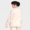 Women's French Terry Crewneck Sweatshirt - All in Motion™ - image 4 of 4