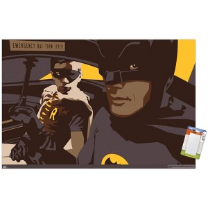 Trends International DC Comics - Batman and Robin by Russell Walks Unframed Wall Poster Prints - 1 of 4