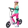 VisioGear Kick Scooter for Kids 5-12 Years Old, Big Wheel Kids Scooter with Adjustable Height Handlebar, Non-slip Footplate, Pink, 31.7"*13.7"*34.6" - 4 of 4