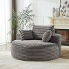 Sapphtopaz Sleeper Sofa with Upholstered Cloud Couches for Living Room with Pillows Modern Lounge Couch Bed for Apartment,Bedroom - 4 of 4