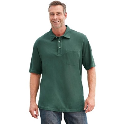 KingSize Men's Big & Tall Shrink-Less Lightweight Polo