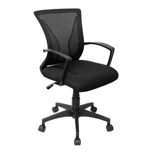 Racxily Techni Mobili Ergonomic Mesh Office Chair with Adjustable Height & Tilt ¨C Economical Desk Chair with Lumbar Support, Swivel Base & Armrests - 1 of 4