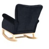 CAVINAS Accent Chair Modern Rocking Chair with Armrest Upholstered Comfy Chair - 3 of 4