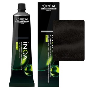 L'Oreal Pro iNOA Coloration Ammonia-Free Permanent Hair Color Dye  - Multicolored Loreal Haircolor Cream - 1 of 3