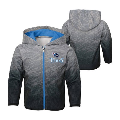 NFL Tennessee Titans Toddler Boys' Sublimated Full Zip Hoodie - 12M