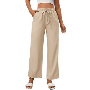 loose fitting dress pants women Low Waist Loose-Fit Wide-Leg Dress Pants