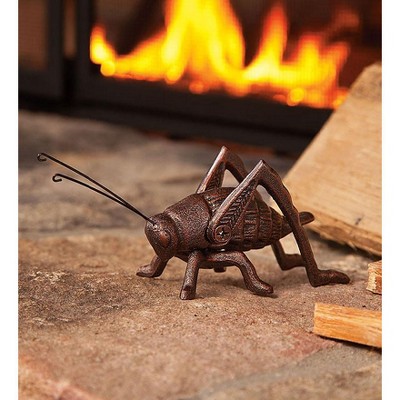 Plow & Hearth - Cast Iron Hearth Cricket Fireplace Accent
