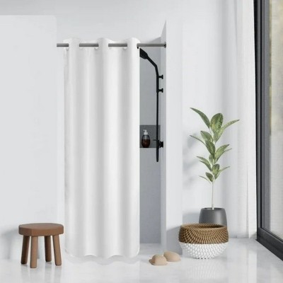 LunaLulinlk Fabric Stall Shower Curtain Waterproof
