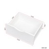 LIVAREEmlen Night Stand with Bookshelf, Night Stand with 2 Storage Drawers for Bedroom - 3 of 4
