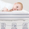 2 Pack Bed Pillows - Standard Size Set of 2, Soft Down Alternative Fill, Supportive for All Sleepers, White - 4 of 4